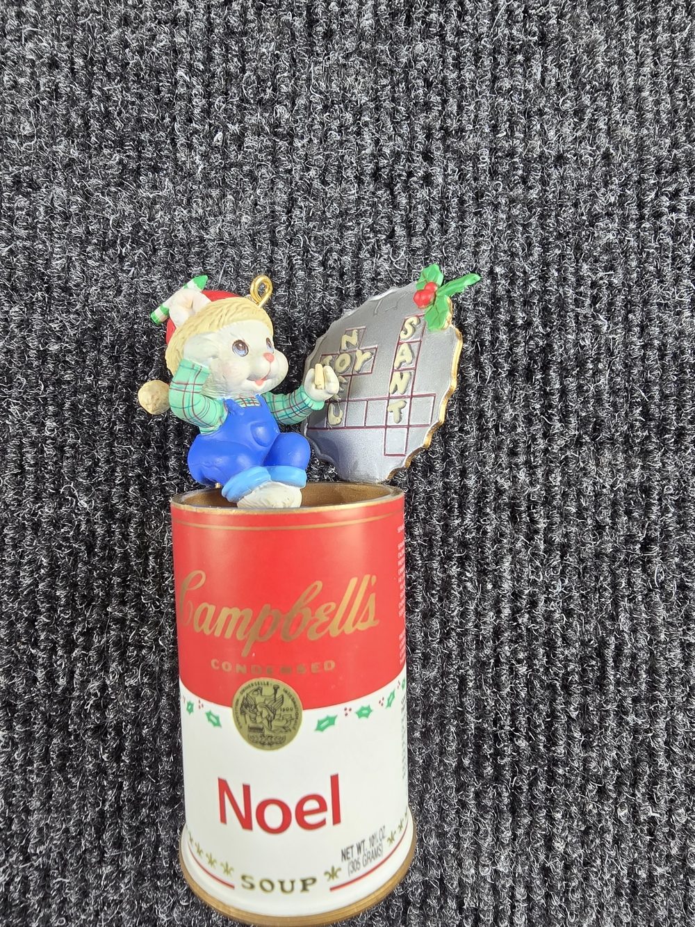 1994 Enesco Campbell's Soup A For Santa Ornament #592676 3rd Series w/ Box